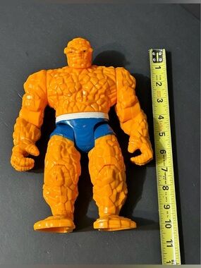 Vintage The Thing Action Figure, Toy Biz 1995, Marvel Fantastic Four